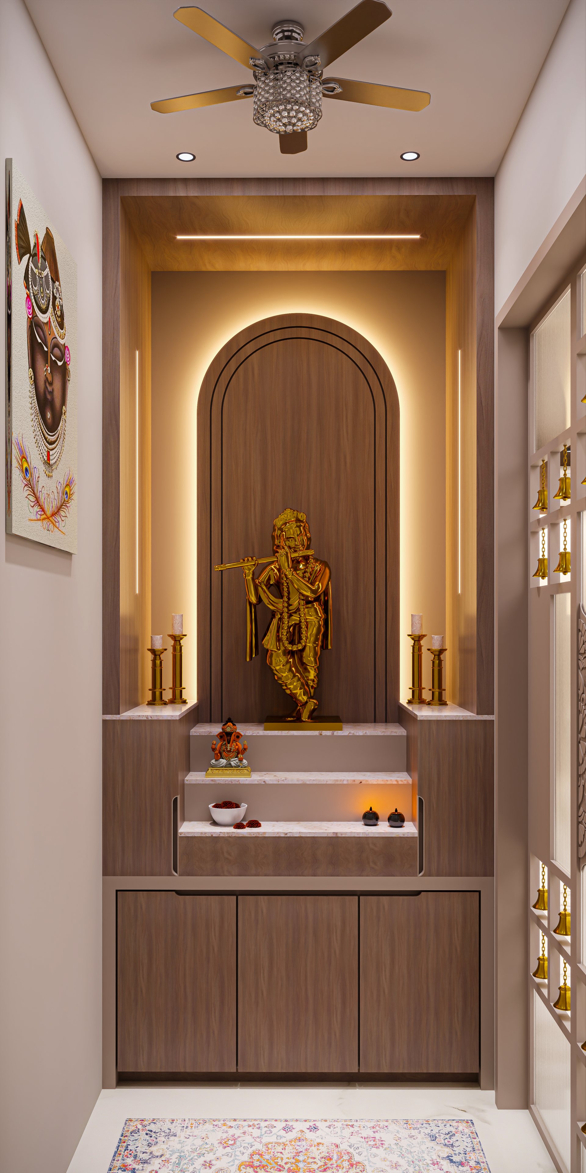 1128 Floor Aunty Mandir
